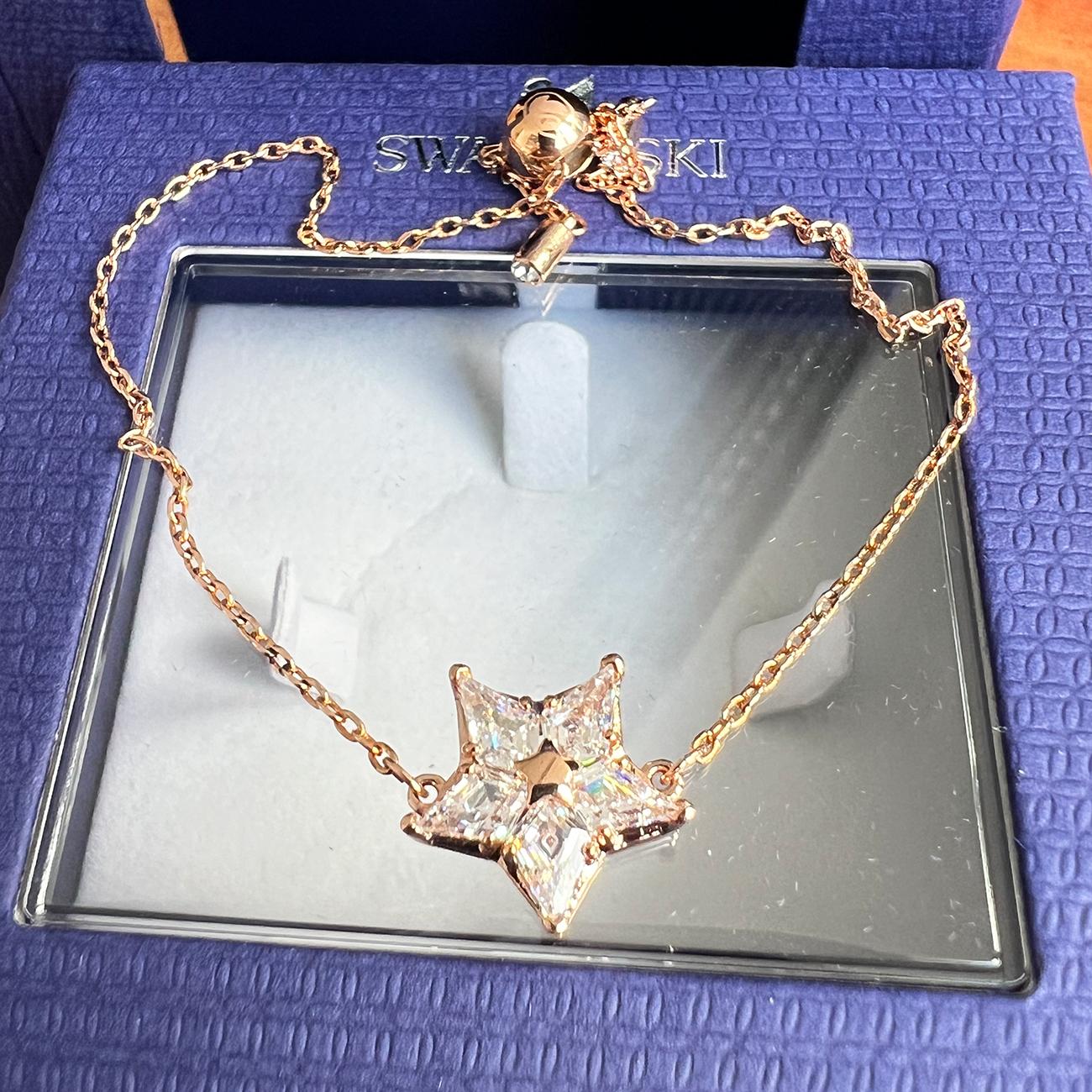 Thumbnail - Swarovski, Armschmuck, Armband Stella rosè 5648985, (24 cm, Metall mit Roségoldton-Legierungsschicht)