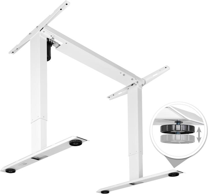 Actual product image tectake Electric table frame