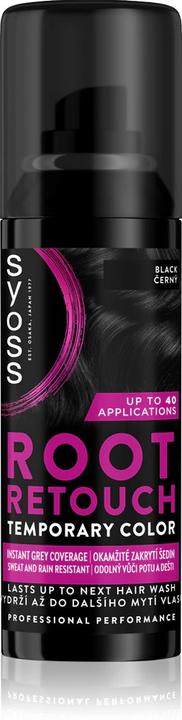 Produktbild Syoss Root Retoucher spray hair dye for black Black 120ml (Black)