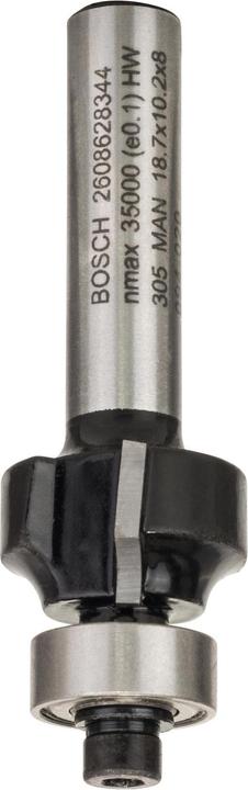 Actual product image Bosch Professional Zubehör Rounding cutter, 8 mm, R1 3 mm, L 10.2 mm, G 53 mm
