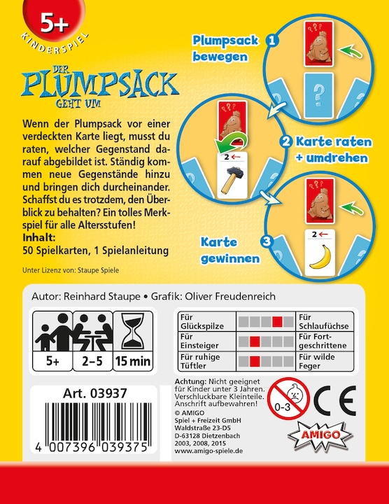 Produktbild Amigo Der Plumpsack geht um (Deutsch)