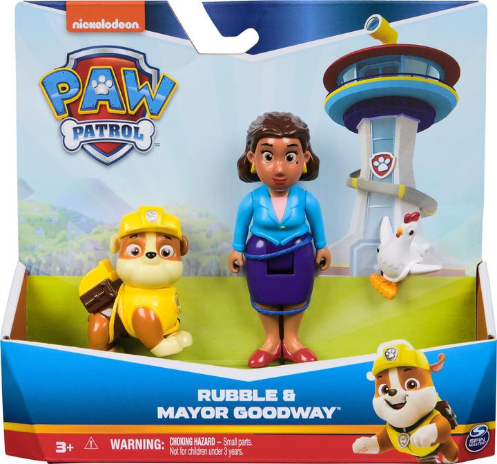 Image du produit Paw Patrol Rubble, Mayor Goodway & Chickaletta