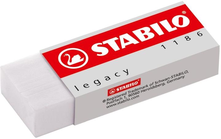 Actual product image STABILO Eraser - legacy - set of 20 - white