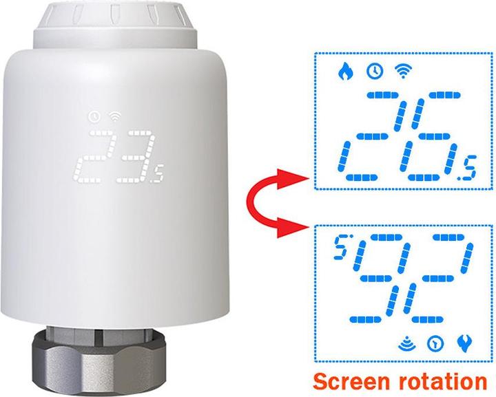 Image du produit Tellur Thermostat intelligent WiFi. Radiator Valve-ChytrÃ½ WiFi termostat. RadiÃ¡torovÃ½ valve RVSH1
