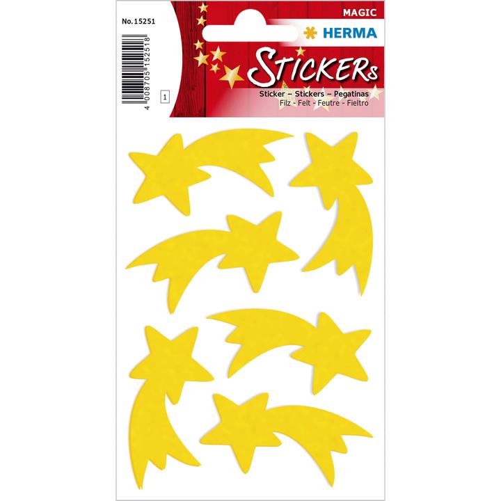 Produktbild HERMA Sticker Sterne (6 Sticker)