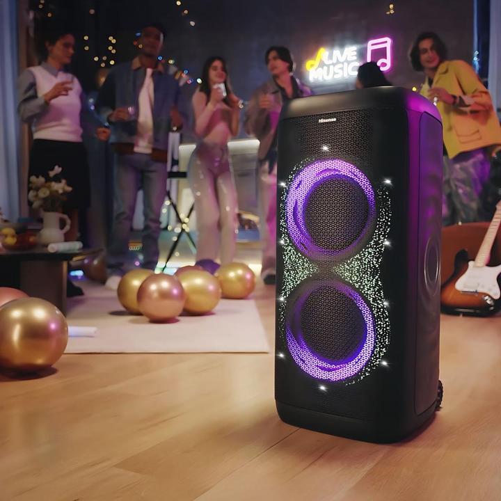 Actual product image Hisense Party Thunder Party Speaker (18 h)