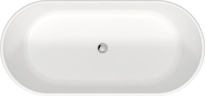 Produktbild Duravit Ovale Badewanne D-Neo 75 x 160 cm wei seidenmatt 700477000000000