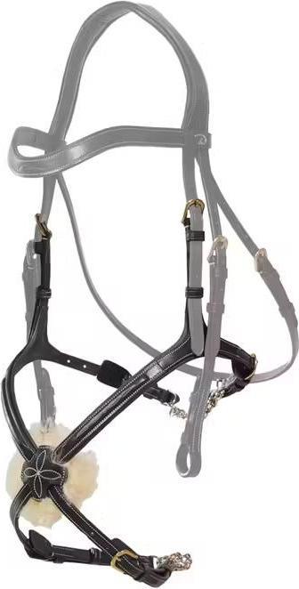 Immagine prodotto Dy'on Museruola per cavallo messicana con catene