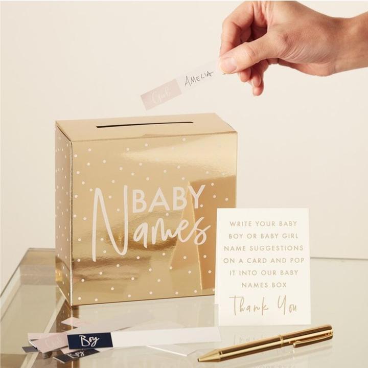 Actual product image Ginger Ray Baby Names Box (1 pcs.)