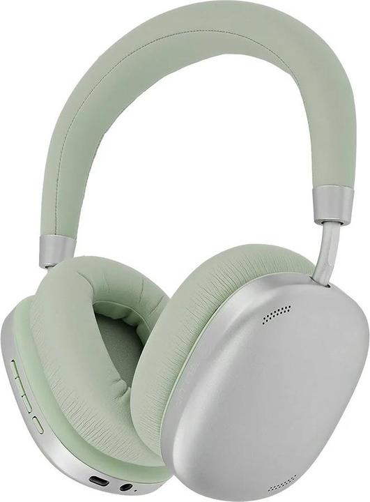 Produktbild Tellur Shade Bluetooth Over-ear Headphones ANC green (ANC, 50 h, Kabelgebunden, Kabellos)