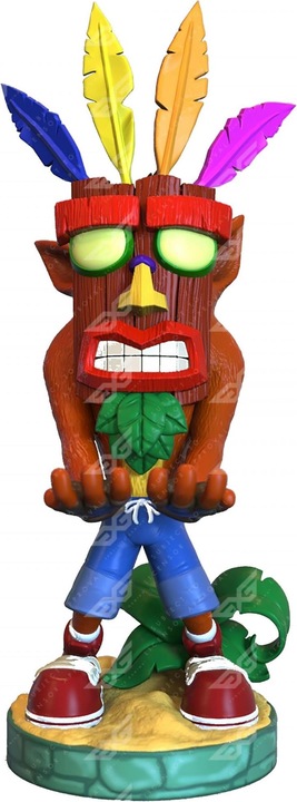 Actual product image Exquisite Gaming Crash Bandicoot: Crash Aku Cable Guy (PC, Mac, Xbox Series X, Xbox One S, Xbox 360, PS4, PS5, Switch)