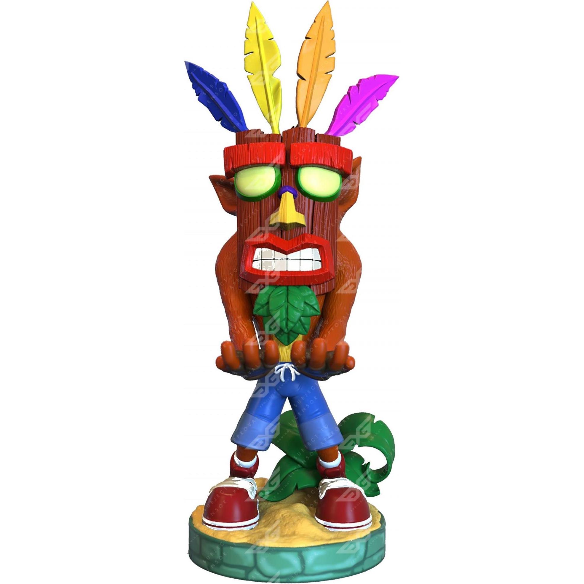 Exquisite Gaming Crash Bandicoot: Crash Aku Cable Guy (PC, Mac, Xbox Series X, Xbox One S, Xbox 360, PS4, PS5, Switch), ...