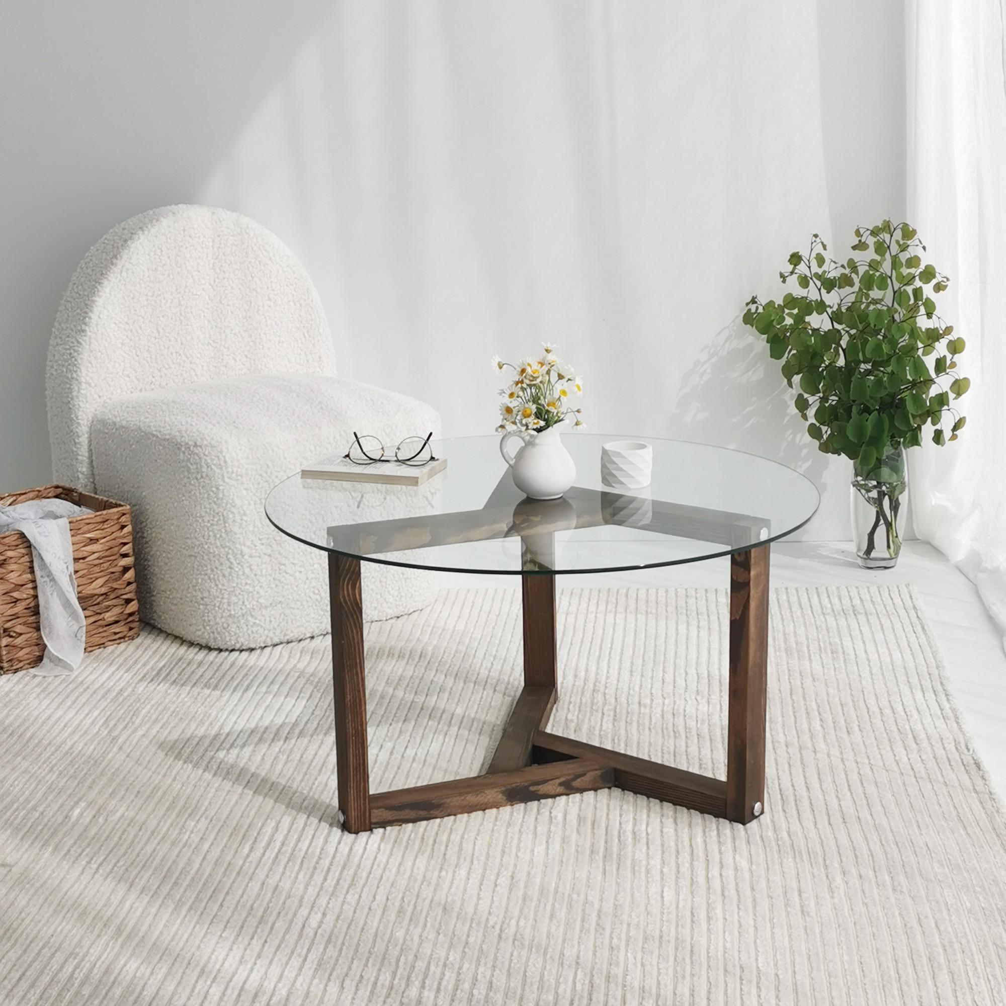 Thumbnail - Skye Decor, Couchtisch + Beistelltisch, Elisabeth (75 x 75 x 40 cm)