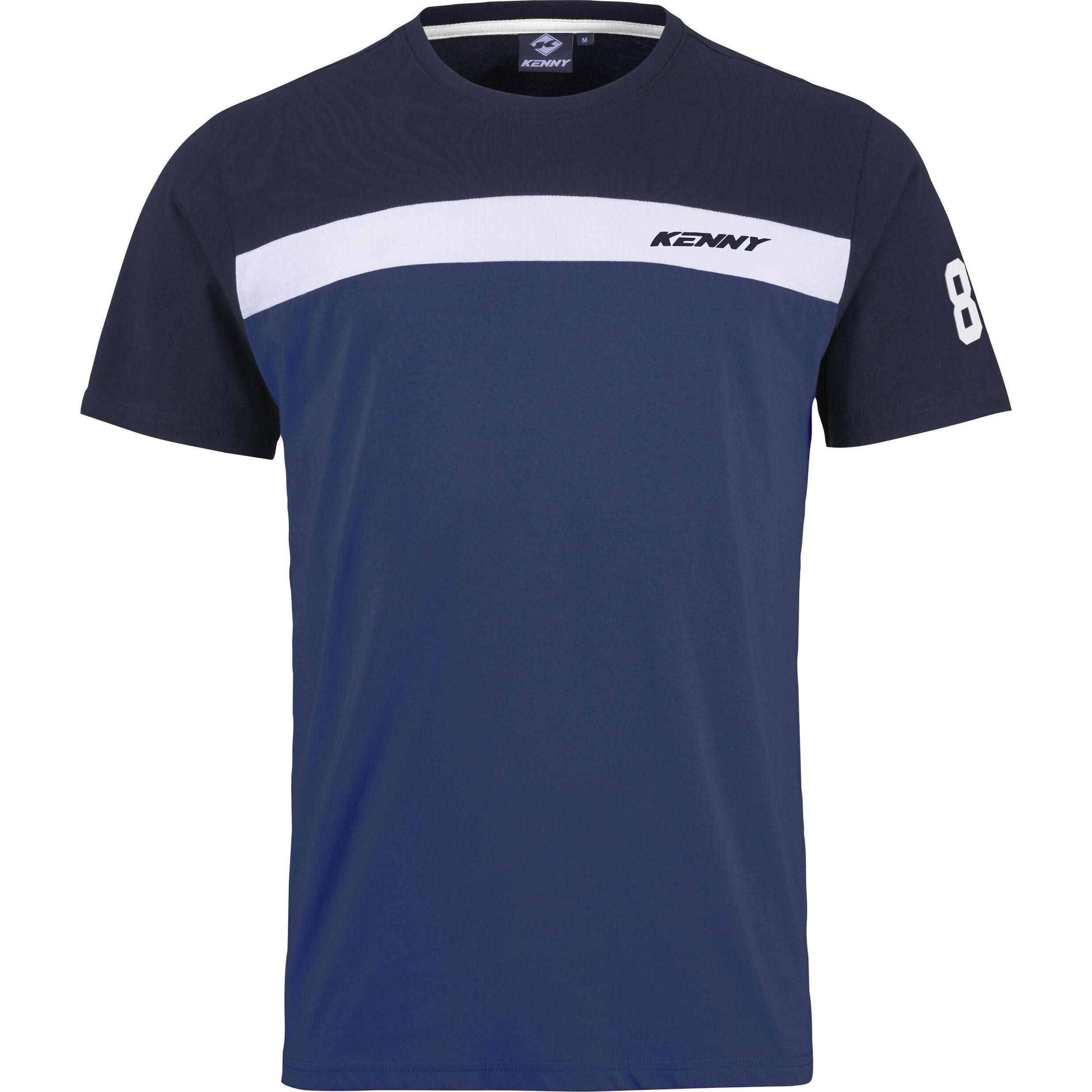 Kenny, Unisex, Maglietta, College, Blu, (L)