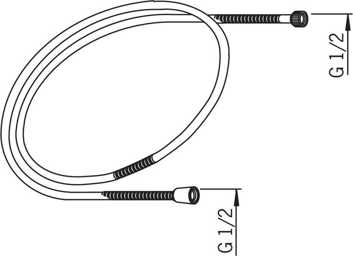 Produktbild Oras SHOWER HOSE 150CM 241004