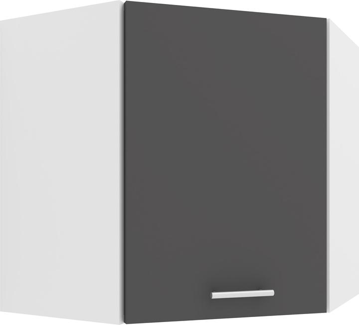 Produktbild VCM Eckschrank Küchenschrank Hängeschrank Küche Küchenmöbel Esilo (60 x 57 x 57 cm)