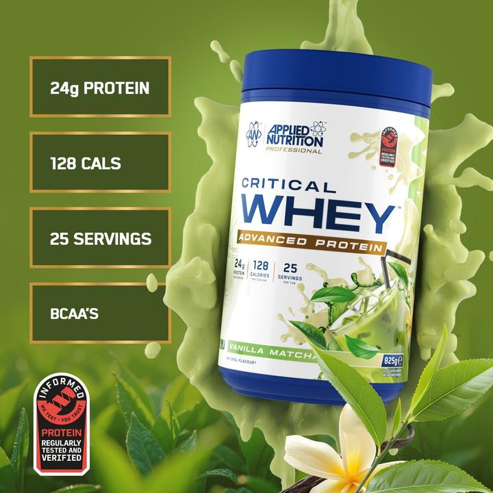 Produktbild Applied Nutririon Critical Whey (825 g, Matcha, Vanille)