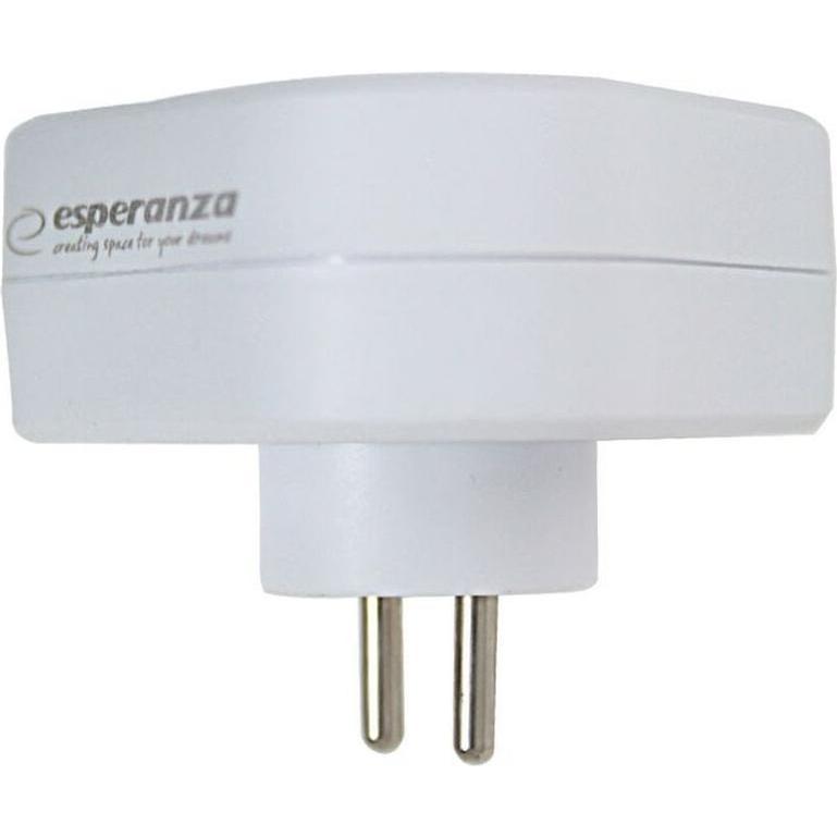 Esperanza, Ciabatta multipresa, ELK303W Elektrischer Splitter 3 Steckdosen Weiss (3 x, CEE 7/5)