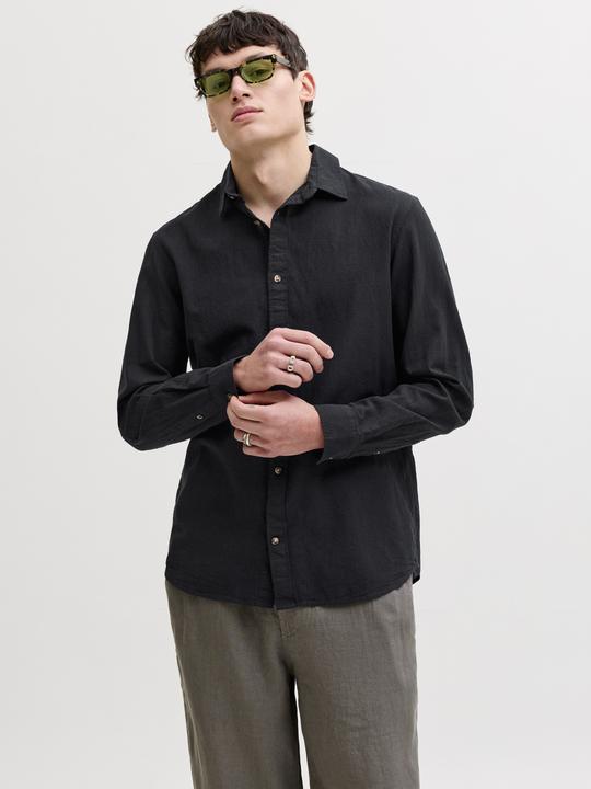 Image du produit Jack & Jones Jjesummer Linen Blend Shirt L/S Sn (L)