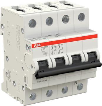 Immagine prodotto ABB S203M-C0.5NA Interruttore automatico C-Char., 2CDS273103R0984