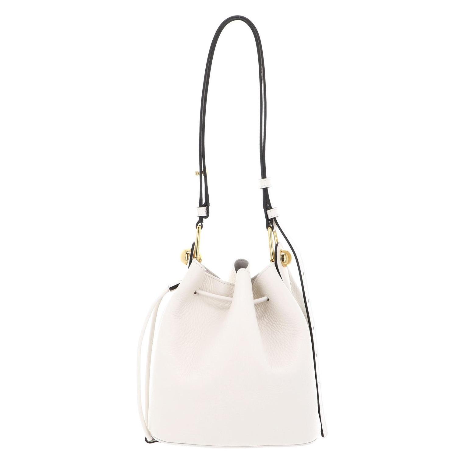 Furla, Damen, Handtasche, Sfera Mini Bucket Bag, Beige