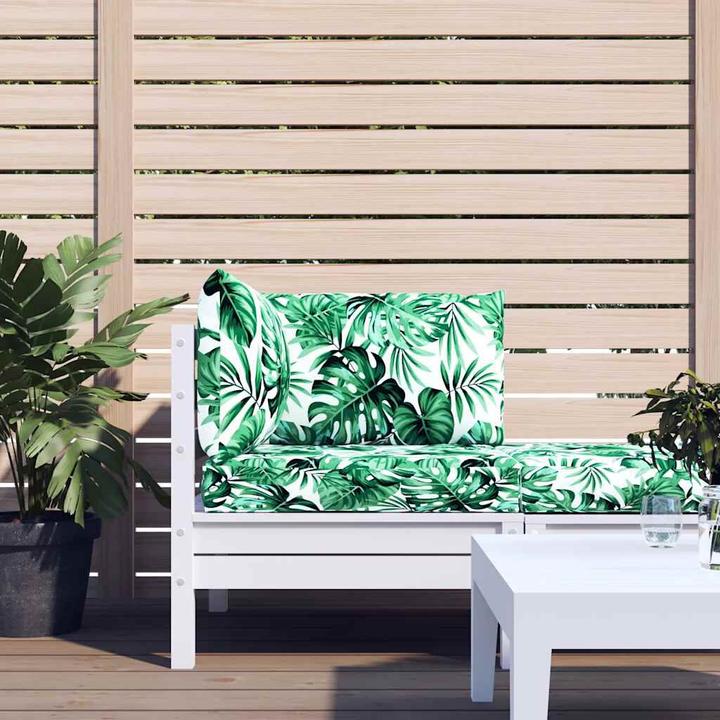 Produktbild vidaXL 10-tlg. Garten-Lounge-Set mit Kissen (60 x 60 x 8 cm)