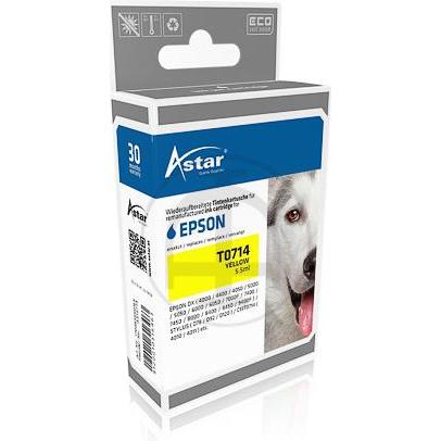 Astar, Druckerpatrone, Gelb - compatible - Tintenpatrone - für Epson Stylus S21, SX115, SX215, SX218, S (Y)