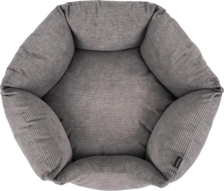 Actual product image Nordic Paws - Dogbed ComfyHex - Anthracite - Large 75 x 75 x 27 cm (Dog)