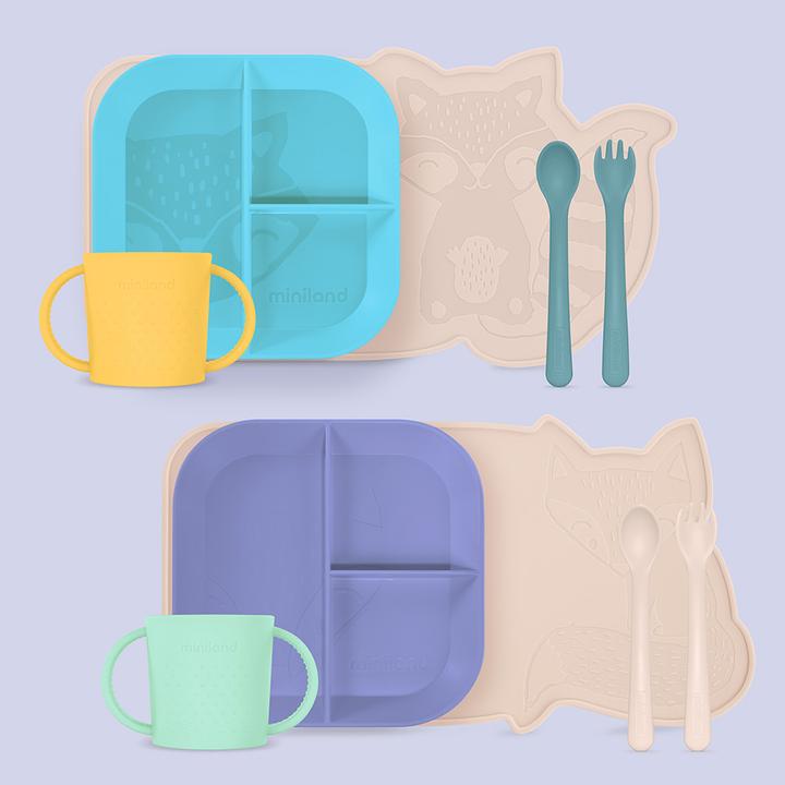 Actual product image Miniland Blw Mealset Sunshine