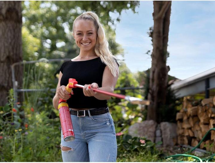 Produktbild Rothenberger Ökogärtner Premium Brenner 940 °C ( 1500003247 ) Unkrautbrenner mit 10 cm br