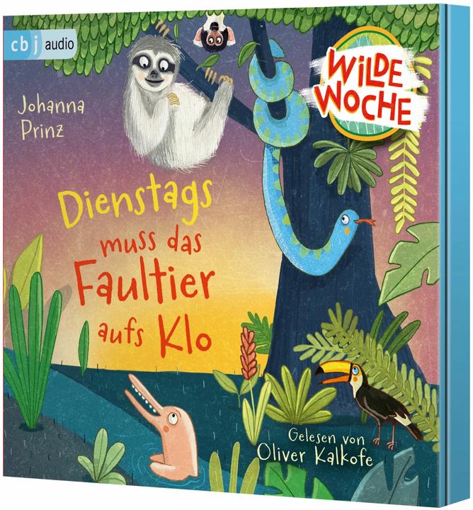 Actual product image Wild week - The sloth has to go to the loo on Tuesdays (Joanna Prince, German)