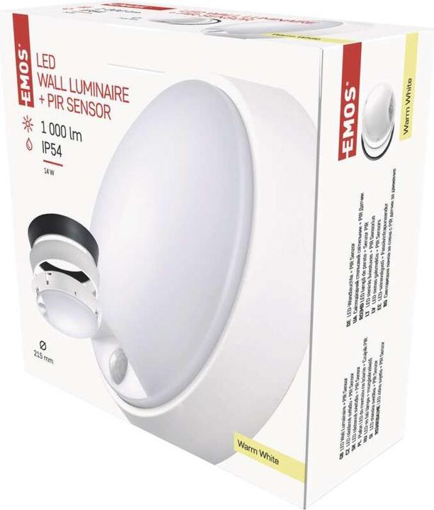 Actual product image Emos LED ceiling light with motion detector (1000 lm)