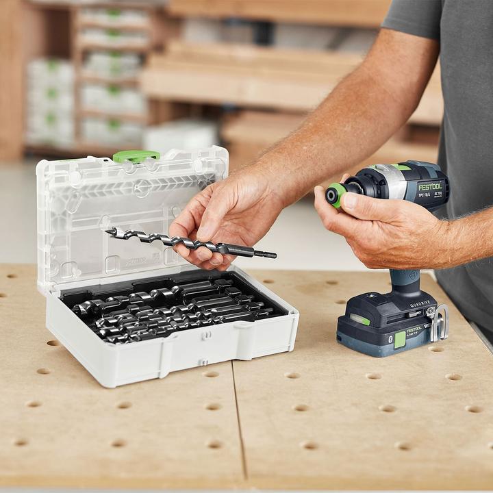 Productafbeelding Festool Schlangenbohrer-Set SYS3 S 76-SB CE-SORT/6 (6, 8, 10, 12, 14, 16 millimeter)
