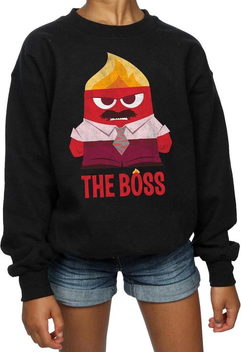 Produktbild Disney Inside Out Anger The Boss Sweatshirt Mädchen (128)