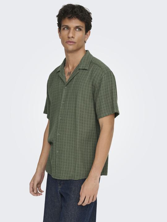 Produktbild Only & Sons Onslatham Rlxss Resort Linen Struc 0257 (L)