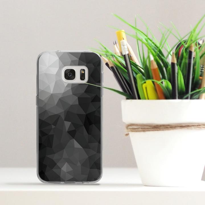 Actual product image DeinDesign Silikon Hülle für Samsung Galaxy S7 Handyhülle Case Smartphone Schutzhülle Mosaik Muster (Samsung Galaxy S7)