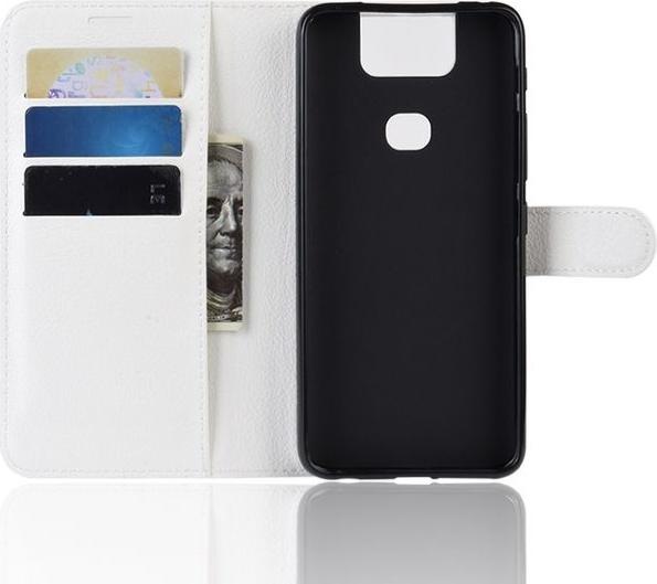 Actual product image MU Classic Litchi Leather Bookcover Series (Asus Zenfone 6)