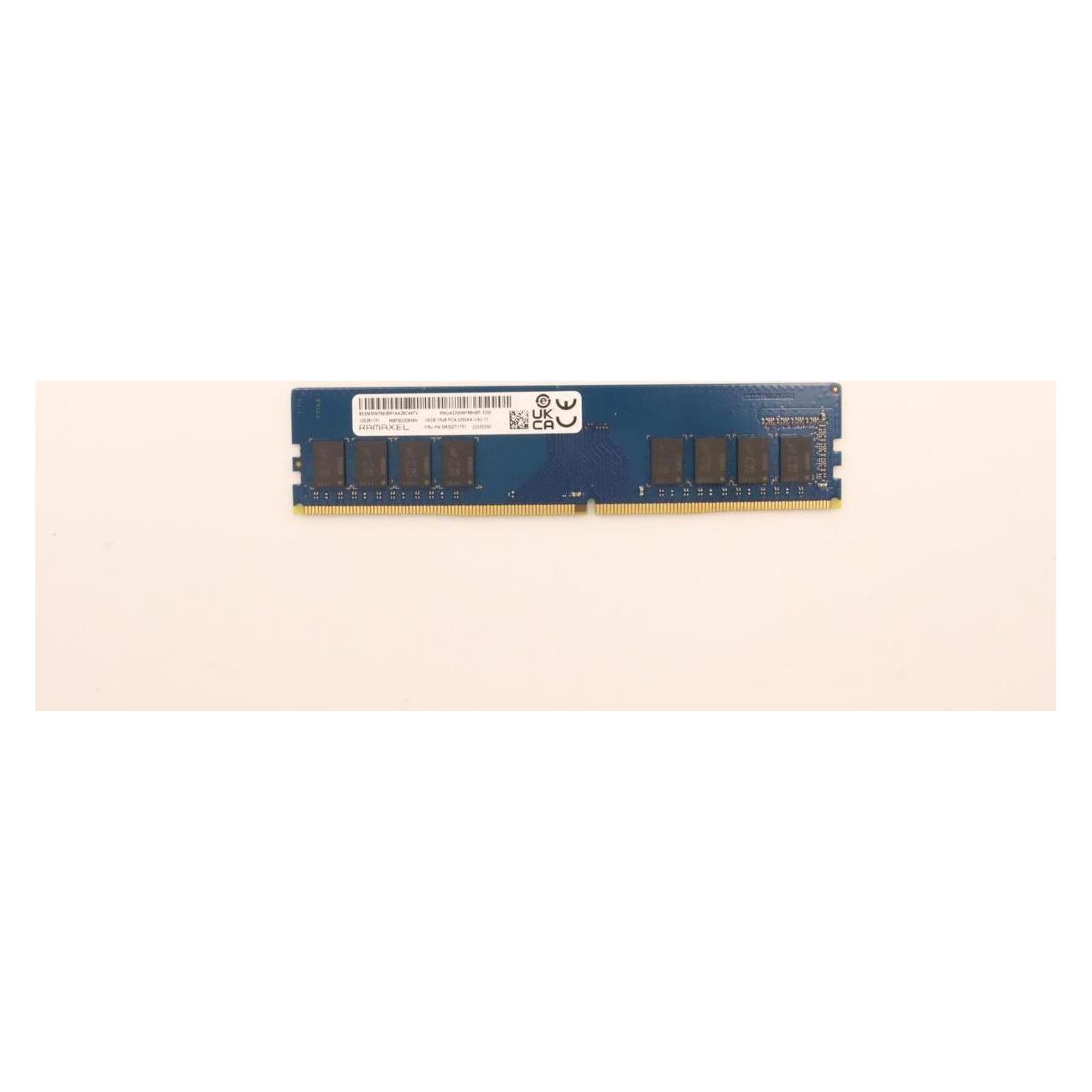 Lenovo Memory (1 x 16GB, 3200 MHz, DDR4-RAM), RAM, Schwarz