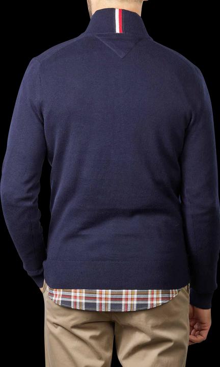 Produktbild Tommy Hilfiger Pima CTN Chashmere Pullover Zip Mock Desert S (S)
