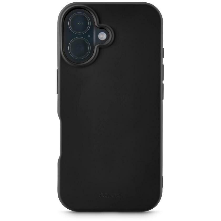 Hama Fantastic Feel (Apple iPhone 16), Smartphone Hülle, Schwarz
