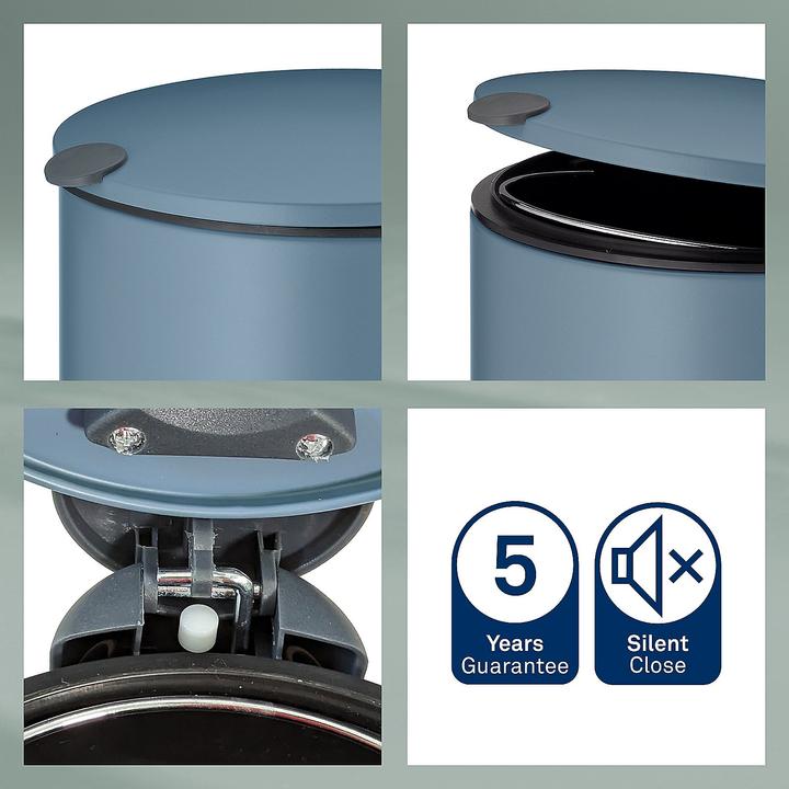 Produktbild Kela Kosmetikeimer Mats rauchblau (3 l)