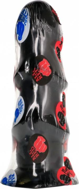 Produktbild All Black Analdildo mit Riffeln