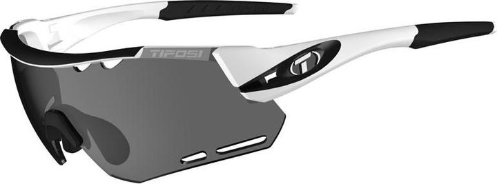 Tifosi Unisex Alliant Interchangeable Lens Sonnenbrille, Weiss/Schwarz, Einheitsgrösse (Schwarz, Schwarz)