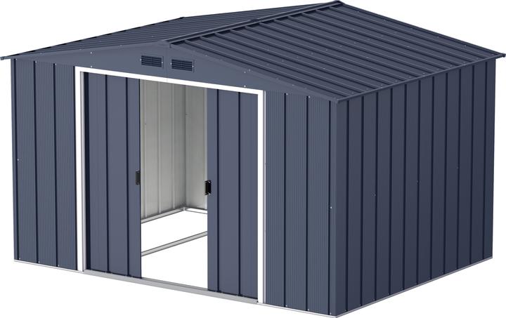 Duramax Metall Gerätehaus 322x234 cm Gartenhaus