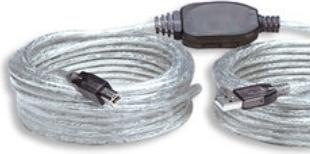 Actual product image Manhattan Active USB 2.0 connection cable (11 m, USB 2.0)