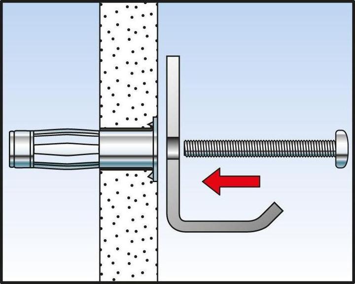 Produktbild Fischer Hohlraum-Metalldübel HM 5x37 H K (4 Stk.)