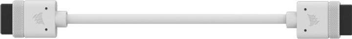 Actual product image Corsair iCUE LINK Cable 2x 100mm with Straight connectors, White (White)