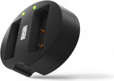 Actual product image Newell Camera Charger SDC-USB Dual Channel Charger for NP-W126 Batteries (Camera battery charger)