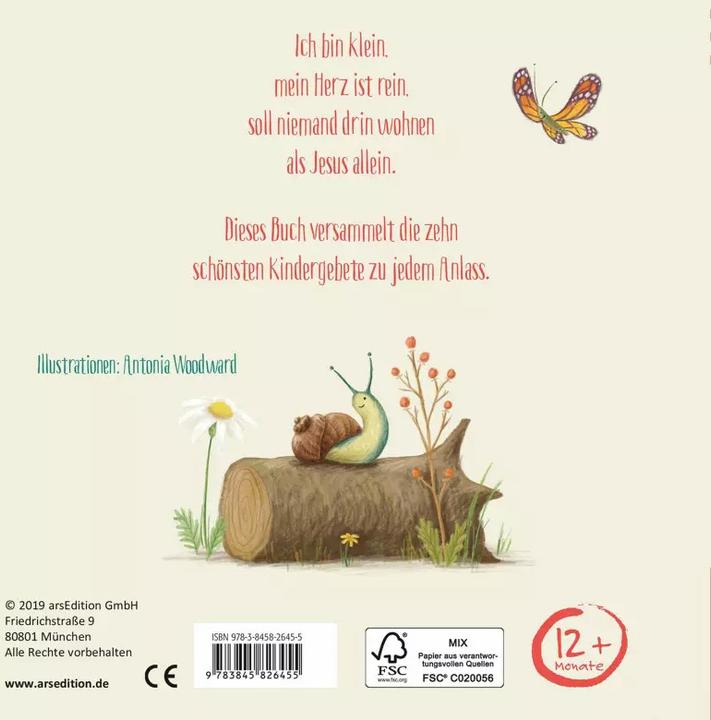 Produktbild Ich bin klein, mein Herz ist rein (Deutsch, Antonia Woodward, 2019)