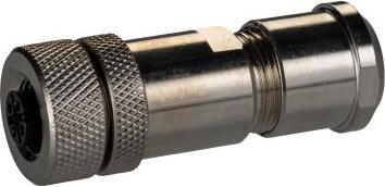 Produktbild RS PRO M12 Rundsteckverbinder Buchse 5-polig, Schraubmontage, Schraubanschluss